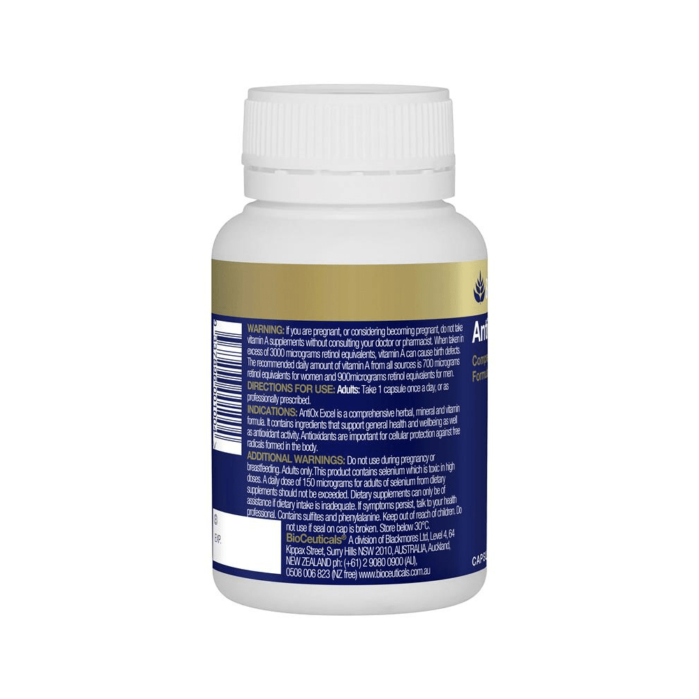 BioCeuticals AntiOx Excel 60 Capsules