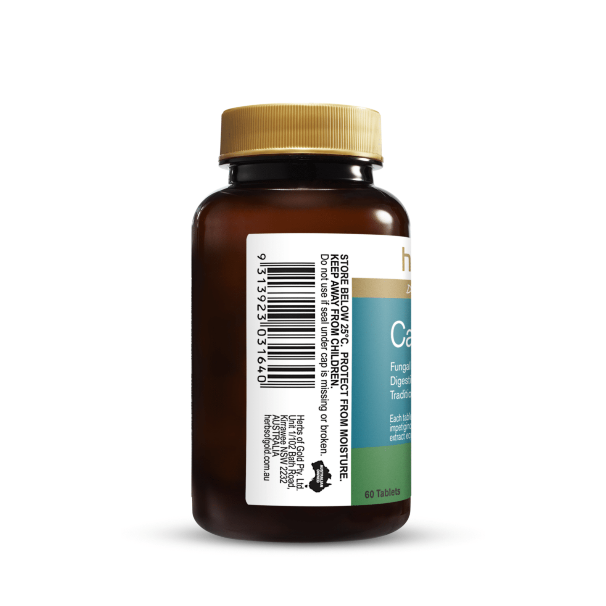 Herbs of Gold Candida Relief 60 Capsules