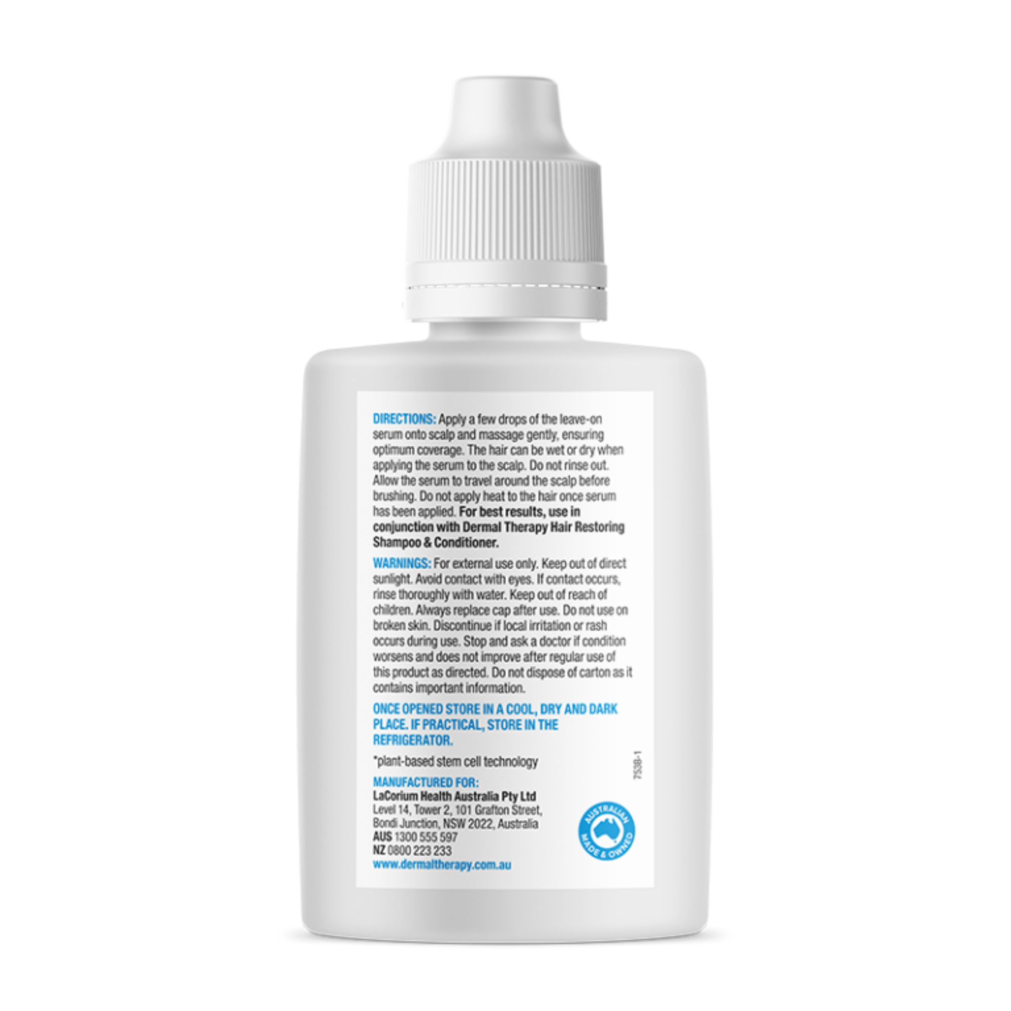 Dermal Therapy Hair Restoring Serum 60ml