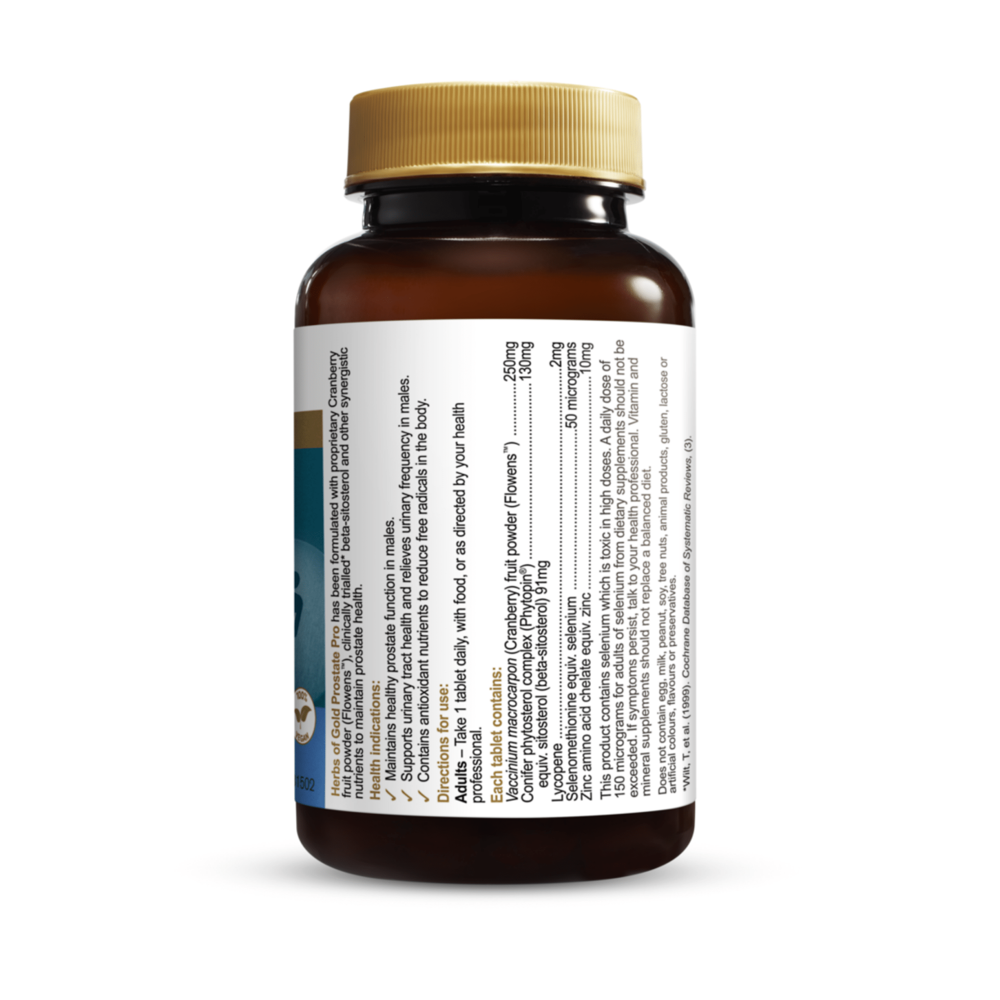 Herbs of Gold Prostate Pro 60 Tablets