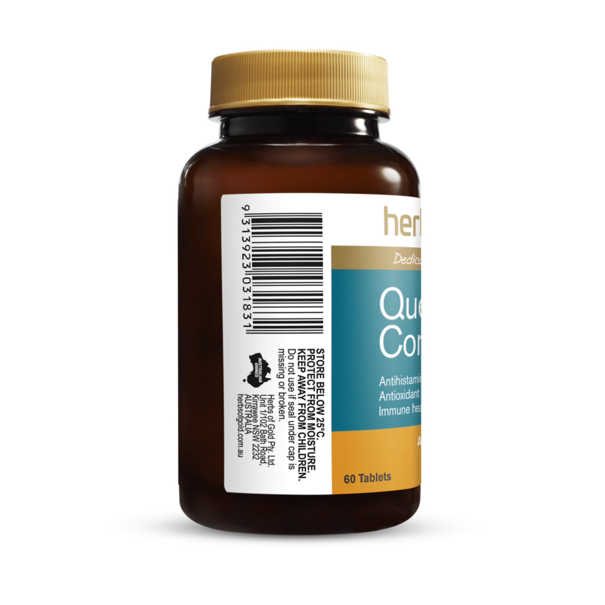 Herbs Of Gold Quercetin Complex 60 Tablets