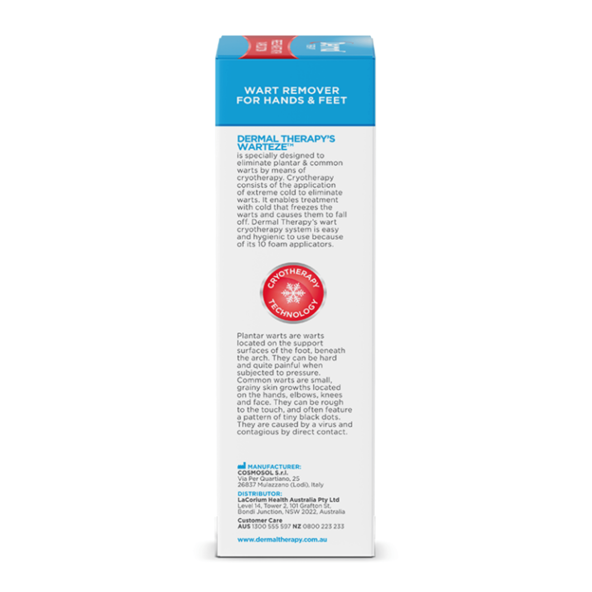Dermal Therapy Warteze Freeze 75ml