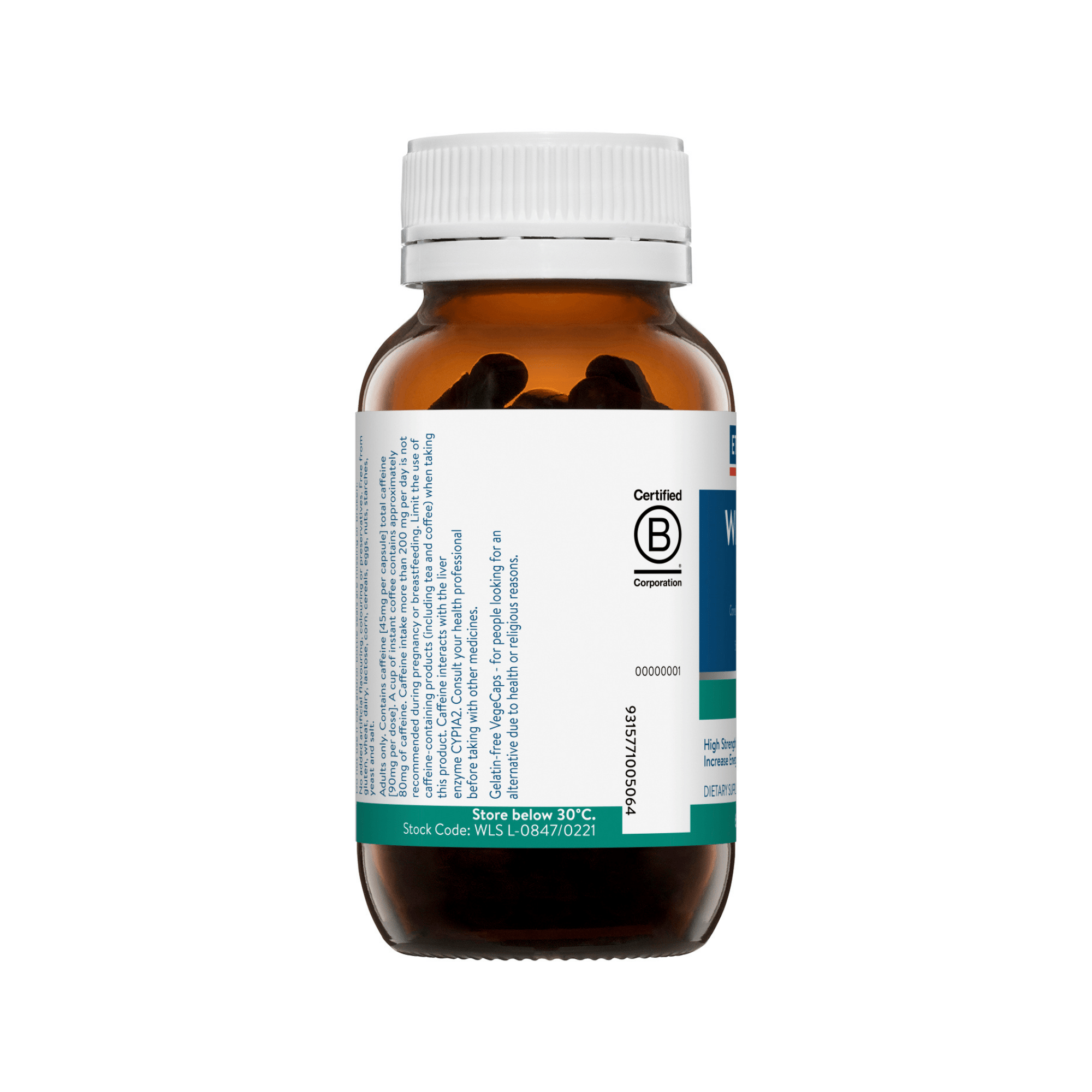 Ethical Nutrients Weight Loss Support 60 Capsules