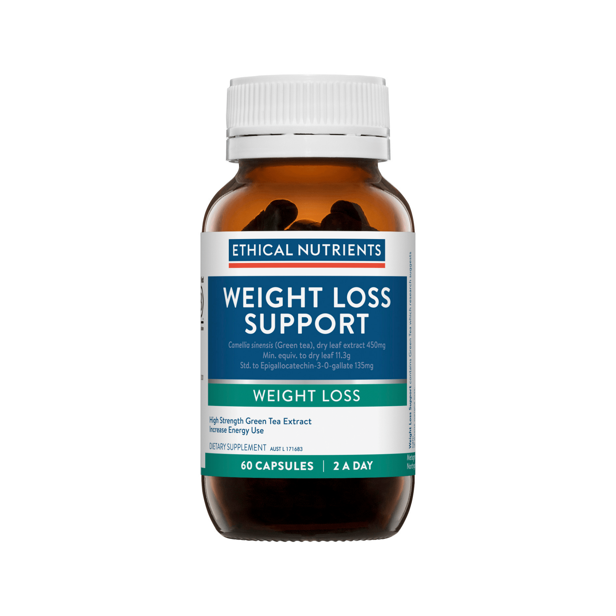 Ethical Nutrients Weight Loss Support 60 Capsules
