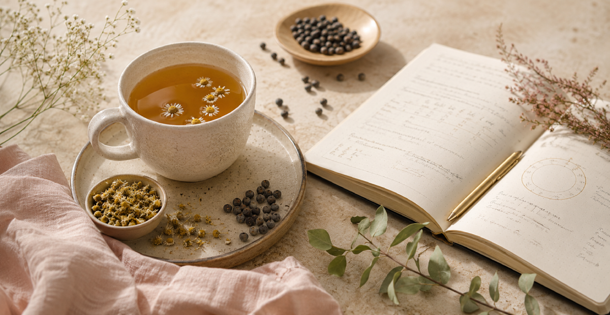 Chaste Tree & Chamomile for Natural Menstrual Relief