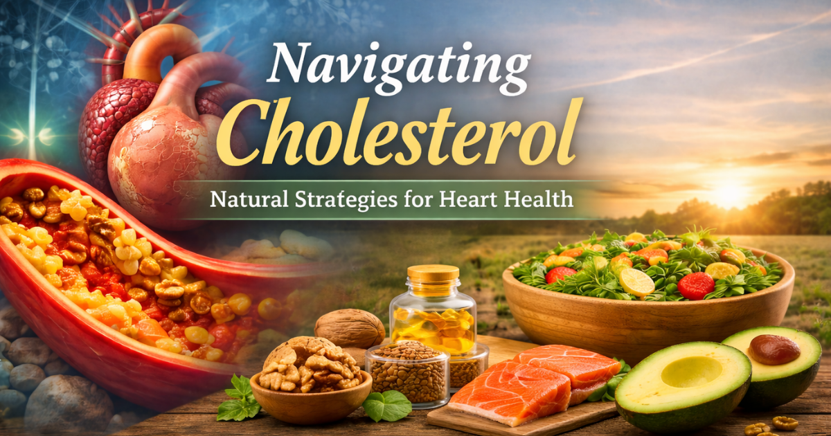 Cholesterol and Heart Health: Risks, Testing and Natural Support