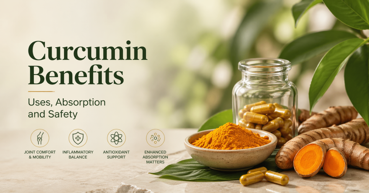 Curcumin Benefits: Uses, Absorption and Safety