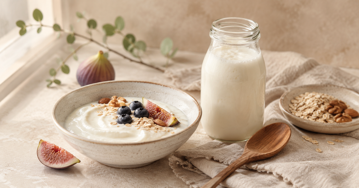 Fermented Dairy and Gut Health: Kefir, Yoghurt and Ayran