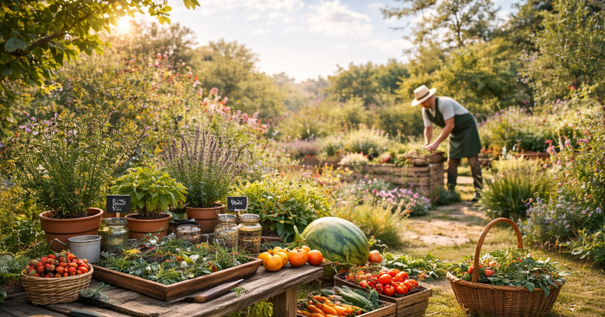 Healing Garden Ideas: Herbs and Edible Plants for Everyday Wellness