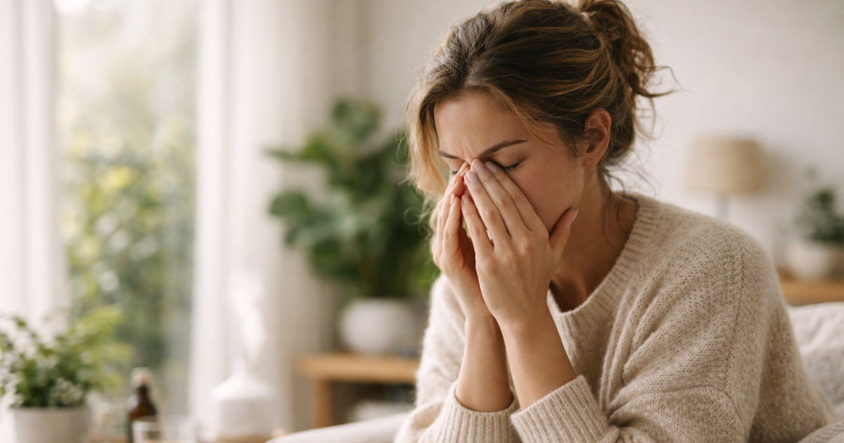 Natural Sinus Relief for Congestion and Pressure