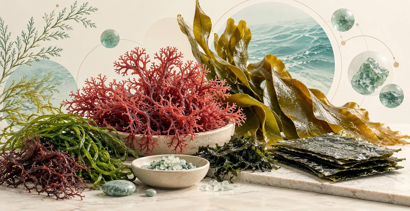 Marine Seaweed in Nutrition: Iodine, Trace Minerals & the Science Behind Sea Moss