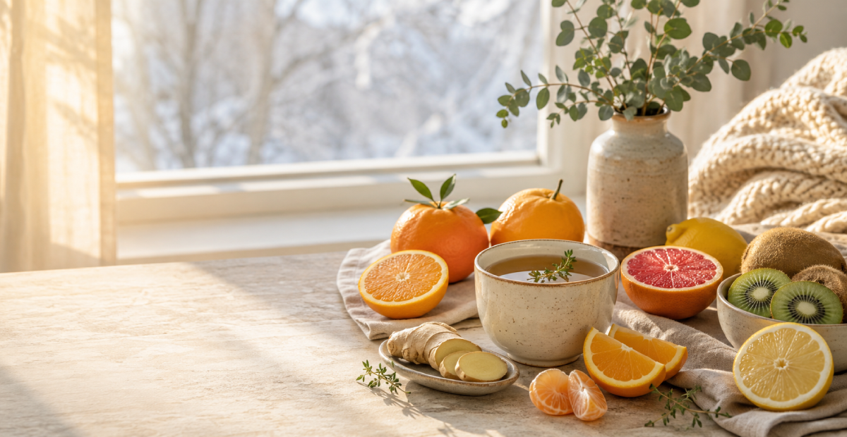 Sunlight, Citrus & Winter Health: A Practical Guide to Seasonal Resilience