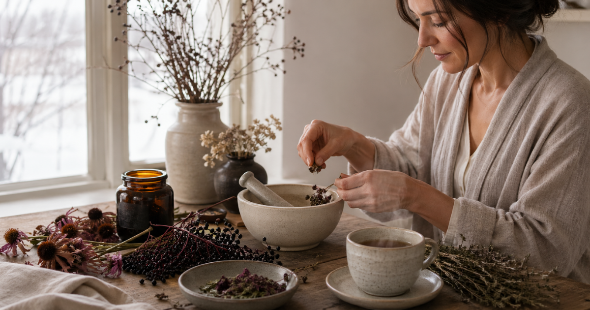 Winter Herbal Remedies for Warmth and Wellness