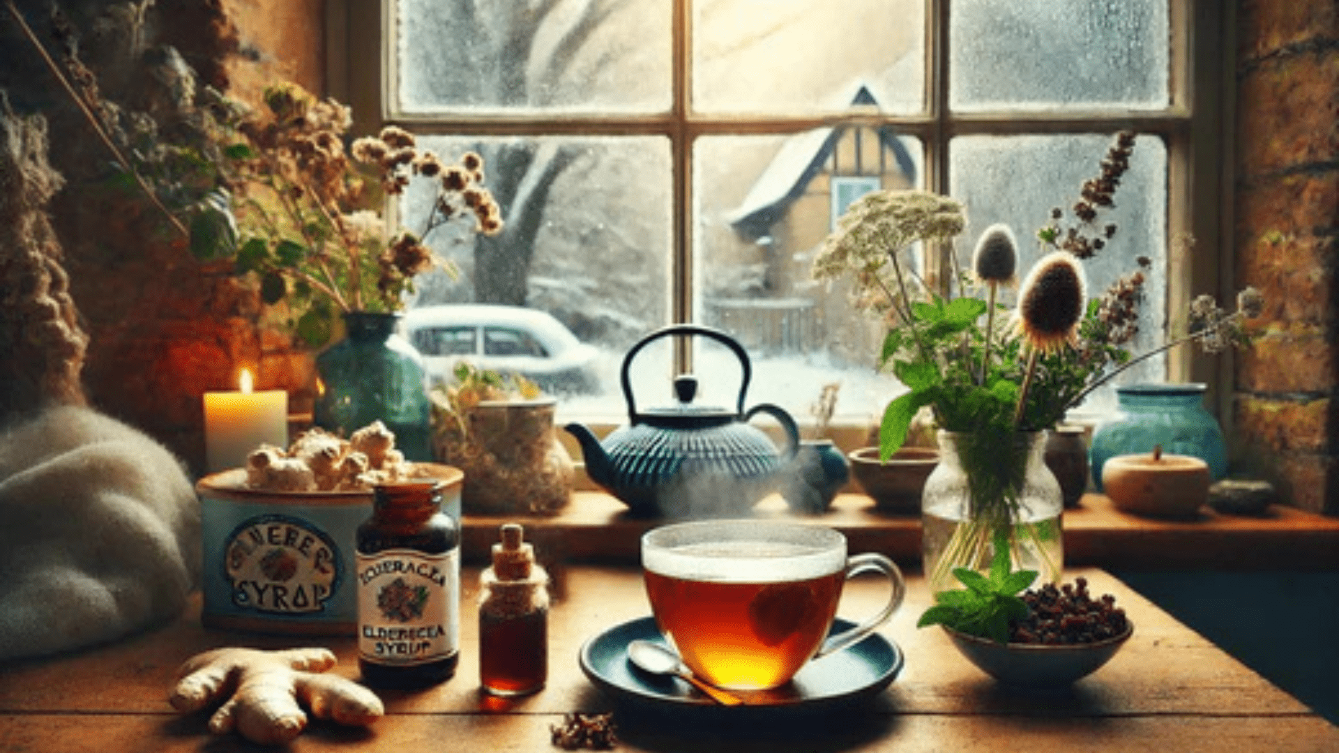 A Winter’s Tale: Herbal Remedies for Warmth and Wellness - Ghama Health