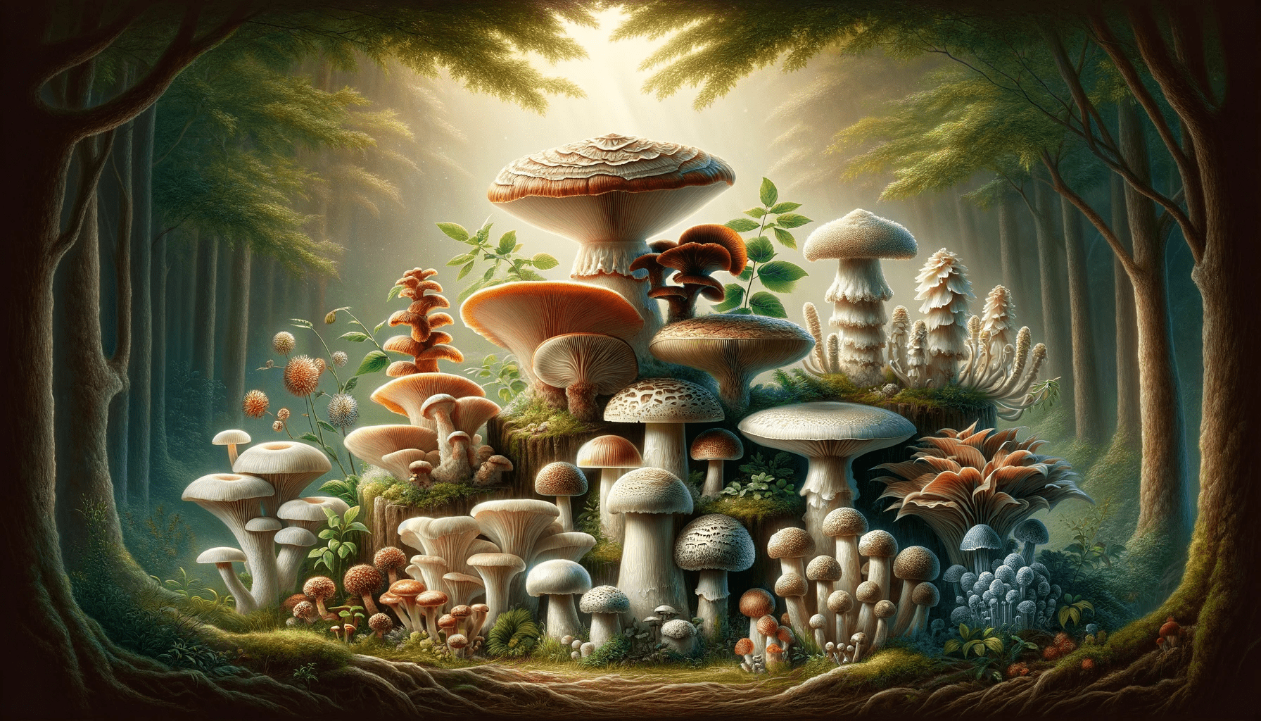 Healing Power of Medicinal Mushrooms: In-Depth Guide - Ghama Health