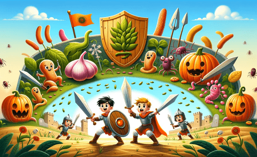 Herbal Warriors: Kids vs. Intestinal Critters - Ghama Health