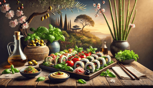 MediterrAsian Cuisine: A Fusion of Flavour and Wellness - Ghama Health