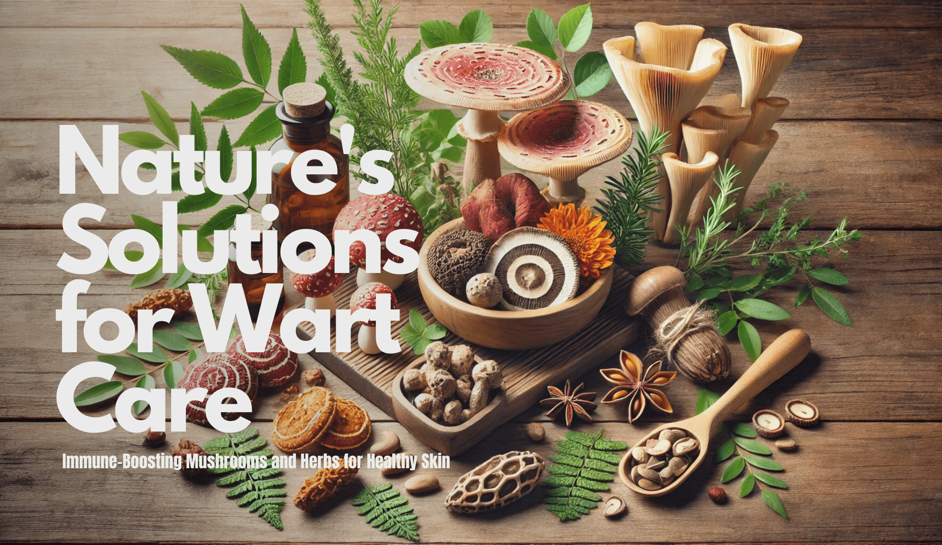 Natural Wart Solutions: Mushrooms and Immune-Boosting Remedies - Ghama Health