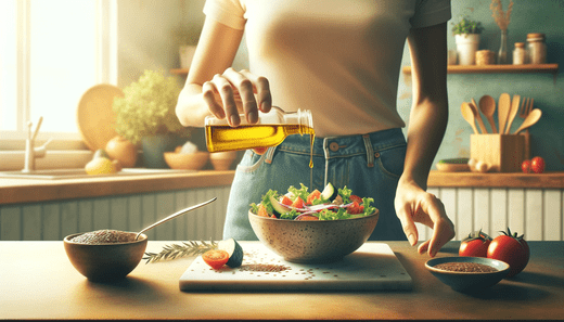 Omega-3 Flaxseed Oil: Vegan Health Essential - Ghama Health