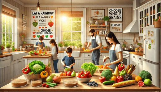 Simple Tips for Fostering Healthy Eating Habits in Your Children - Ghama Health