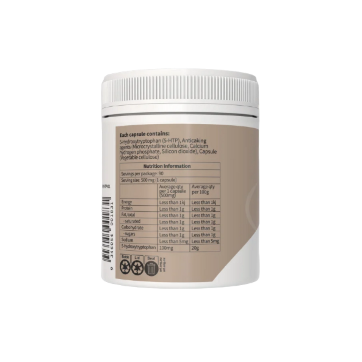 5-HTP 100mg 90 Capsules