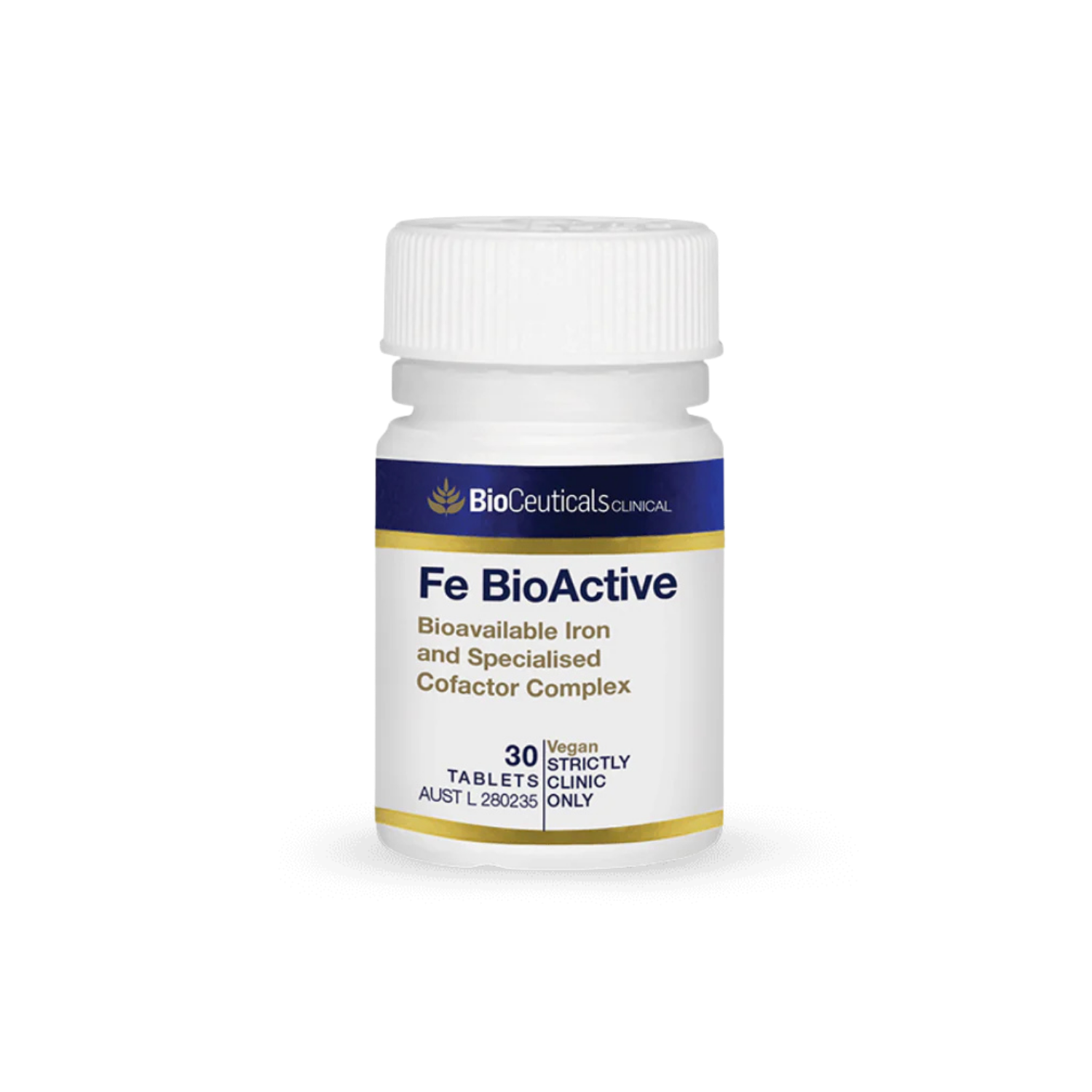 BioCeuticals Clinical Fe BioActive 30t
