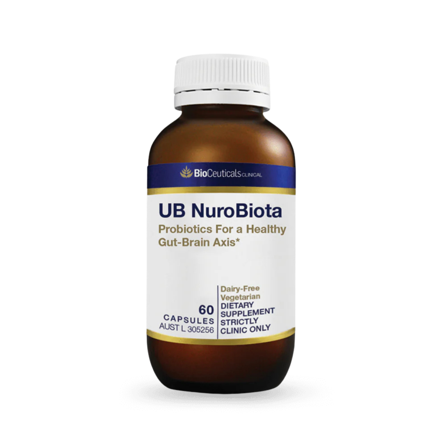 BioCeuticals Clinical UB NuroBiota 60 Capsules