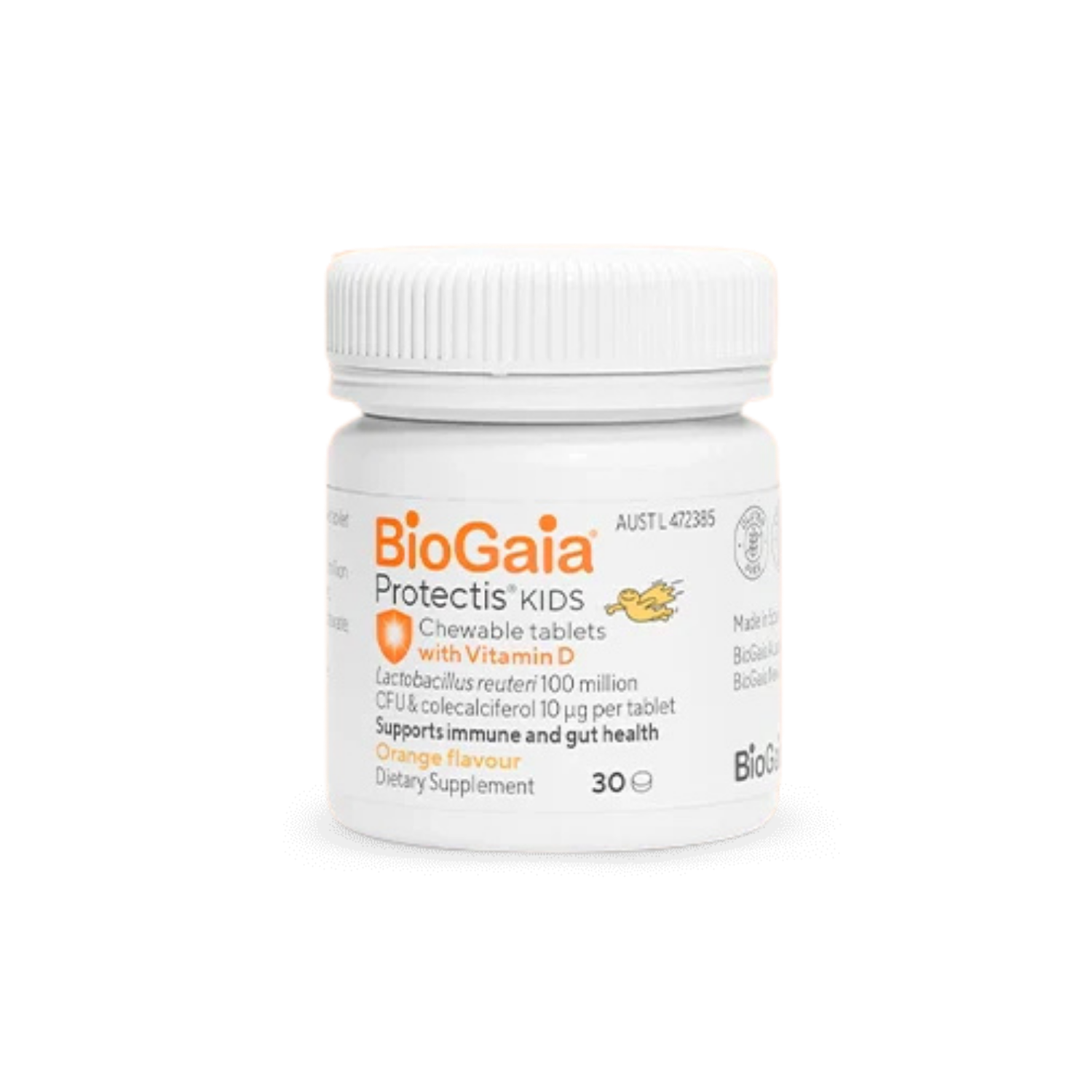 BioGaia Protectis Kids Chewable Tablets with Vitamin D