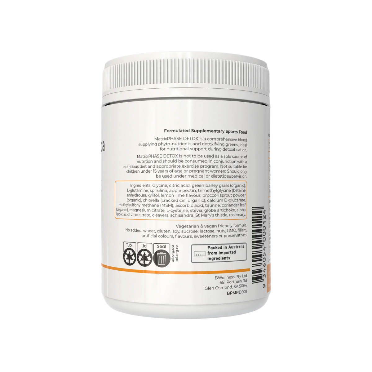 BioPractica Matrix Phase Detox Powder