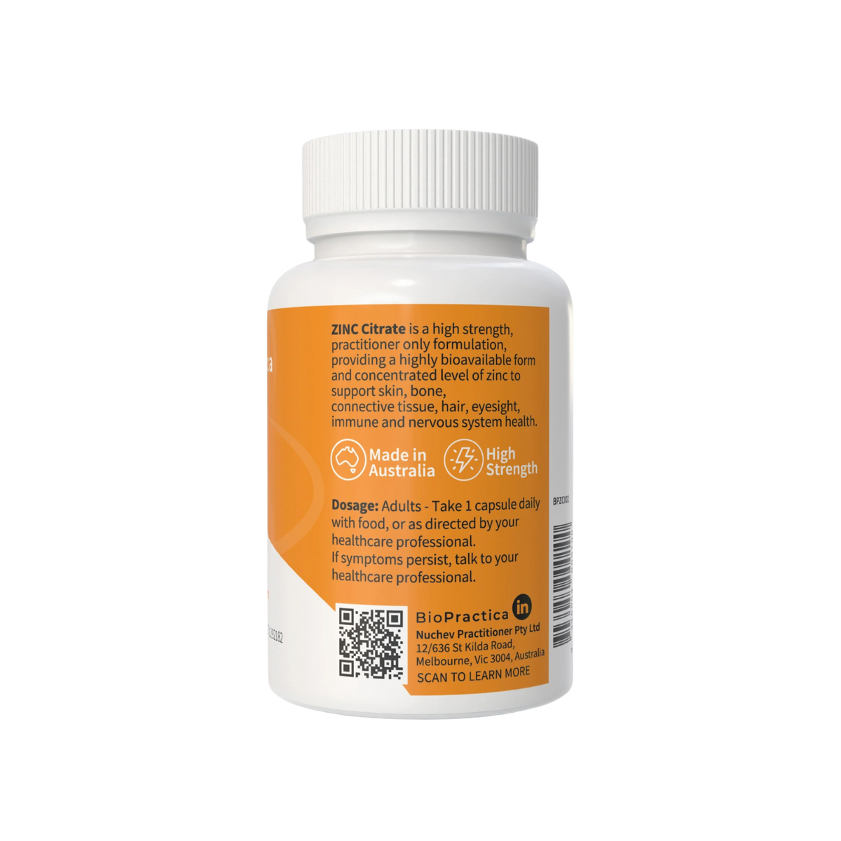 BioPractica Zinc CITRATE