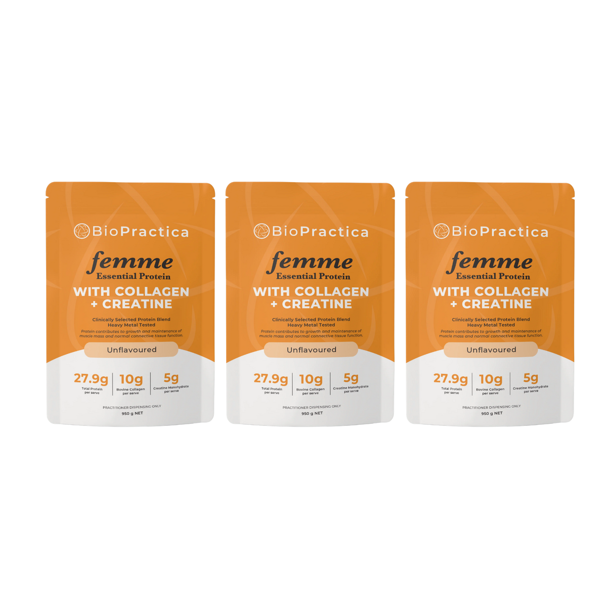 Femme Essential Protein Powder Unflavoured