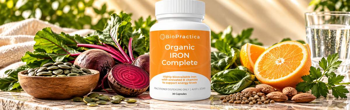 Organic Iron Complete 30c