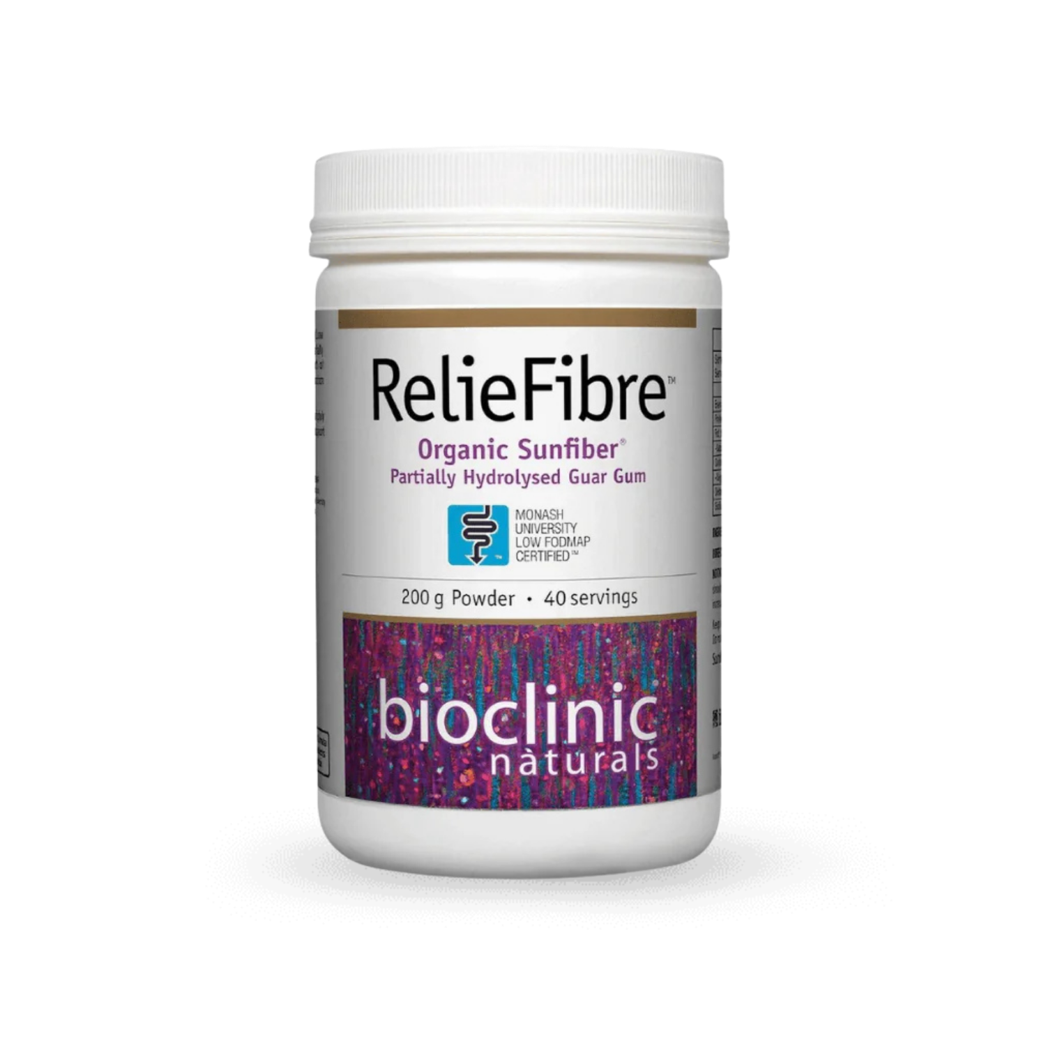 Bioclinic Naturals RelieFibre Powder 200g