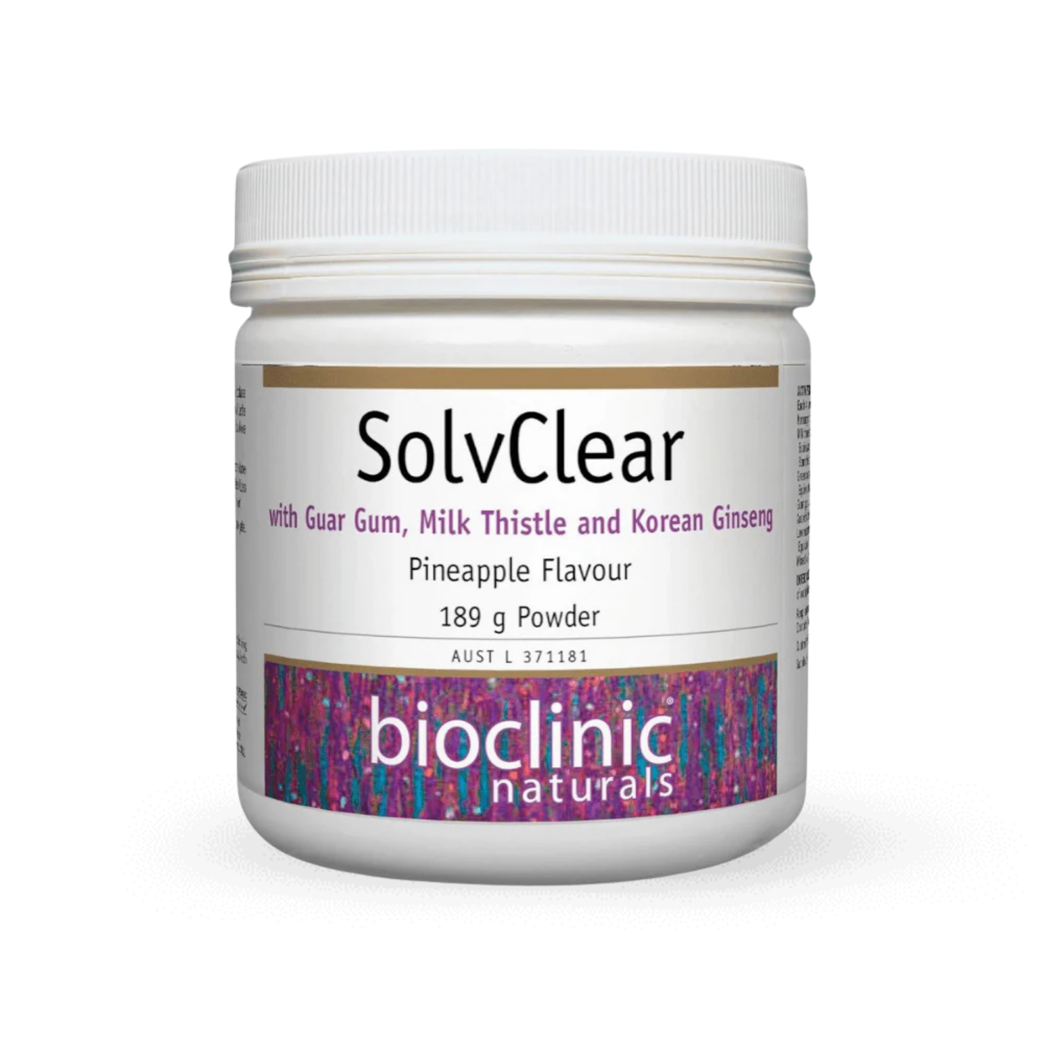 Bioclinic Naturals SolvClear Powder 189g