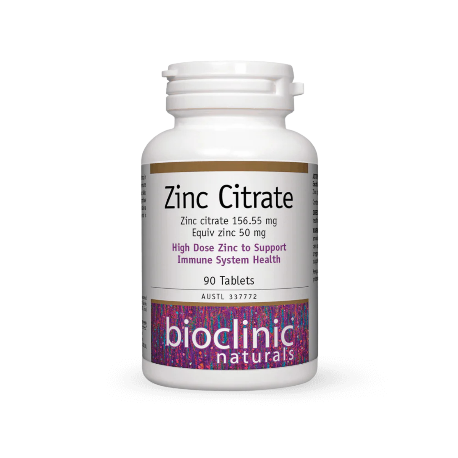 Bioclinic Naturals  Zinc Citrate 90t