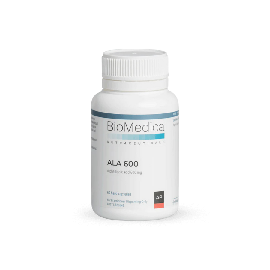 BioMedica ALA 600 60 Capsules