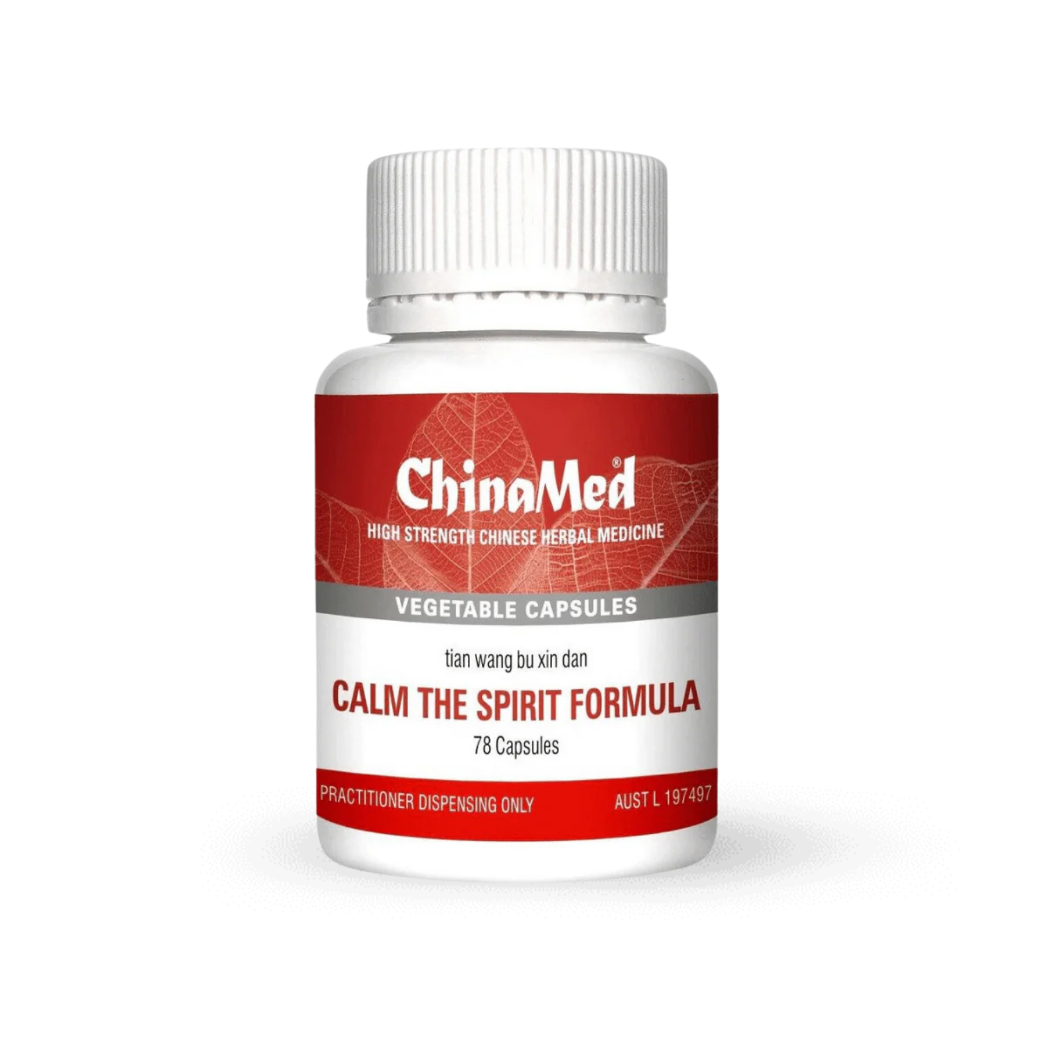 ChinaMed Calm the Spirit Formula 78c