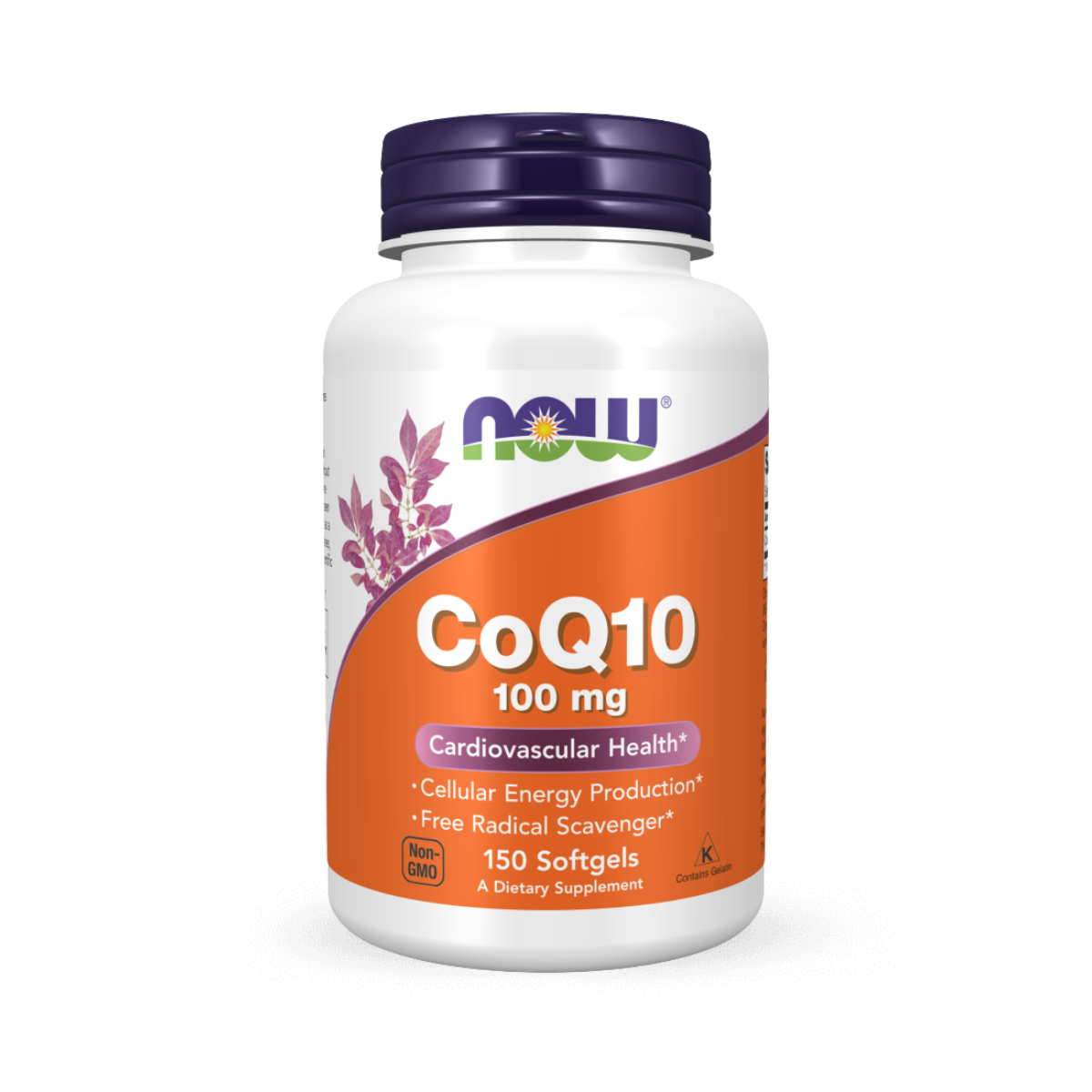 NOW CoQ10 100mg – 150 Softgels