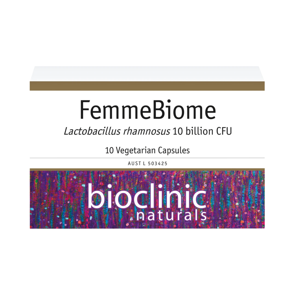 FemmeBiome 10 Billion CFU Vegetarian Capsules
