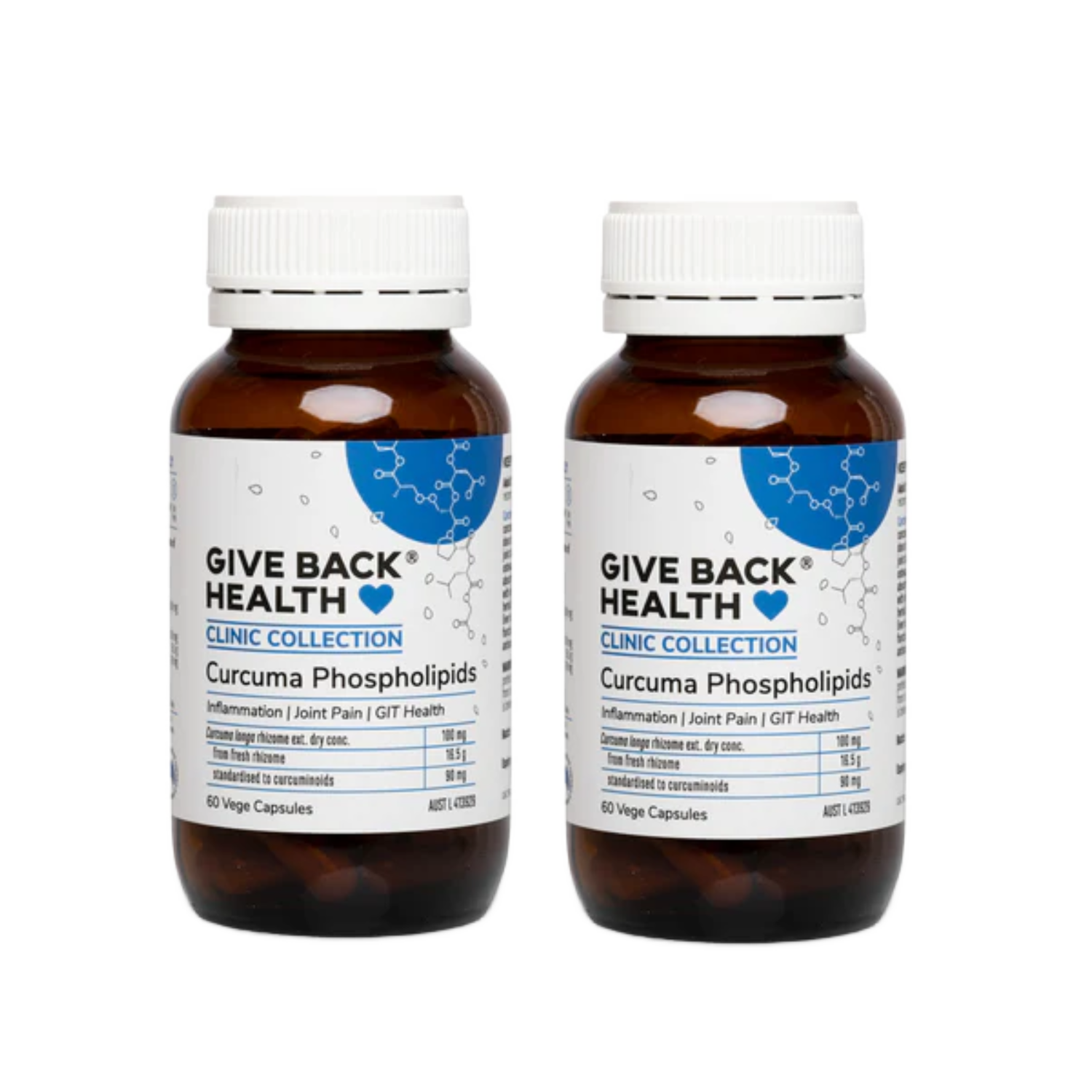 Curcuma Phospholipids Vege Capsules