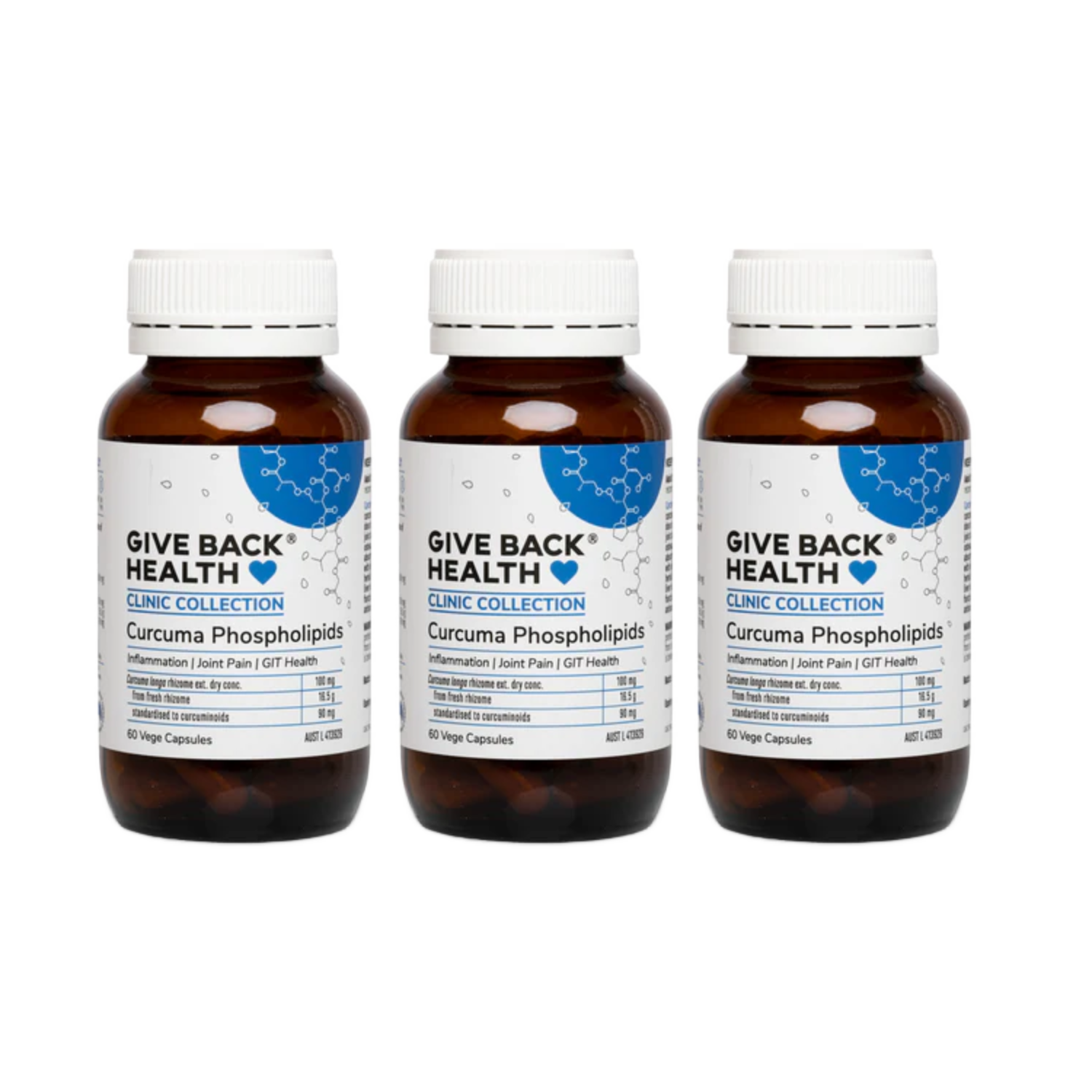 Curcuma Phospholipids Vege Capsules