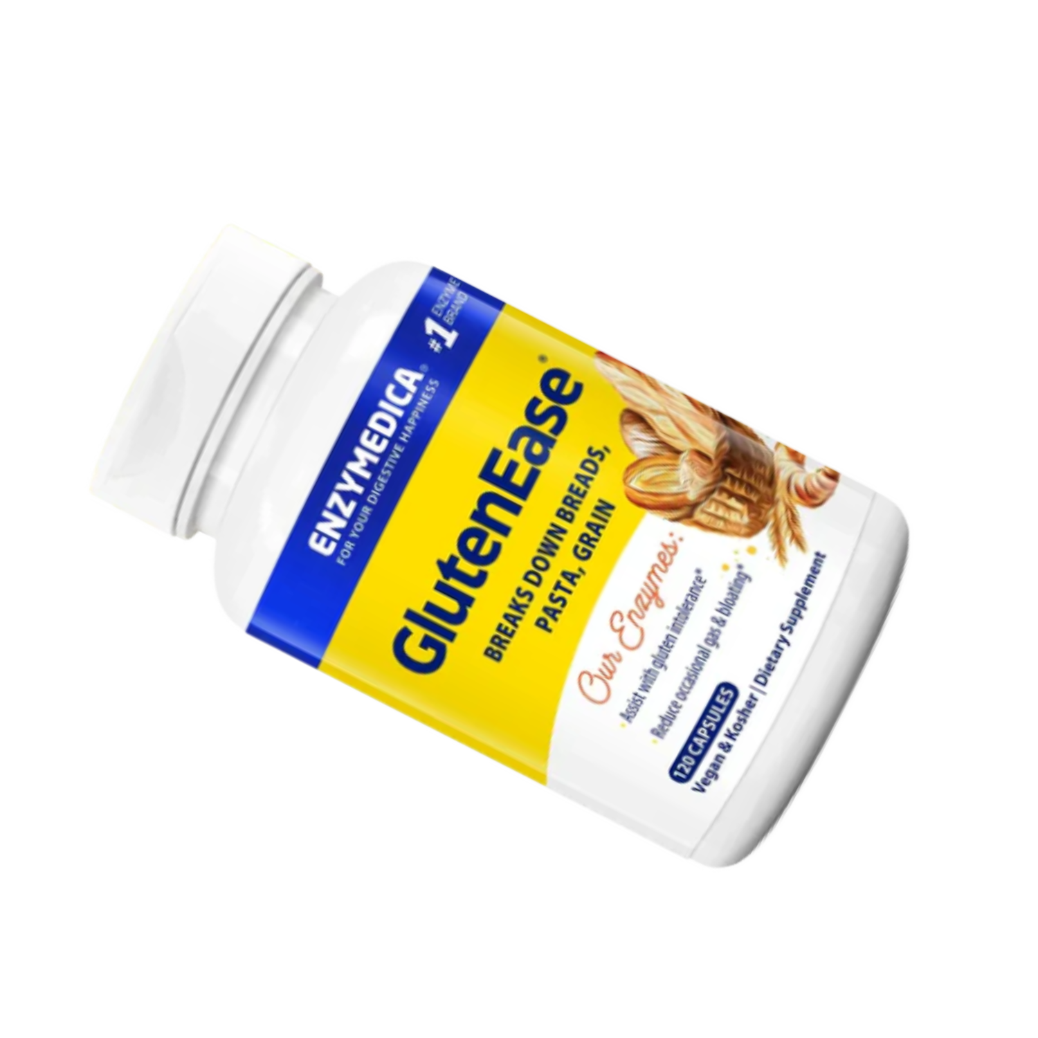 Enzymedica GlutenEase | Gluten & Casein Enzymes