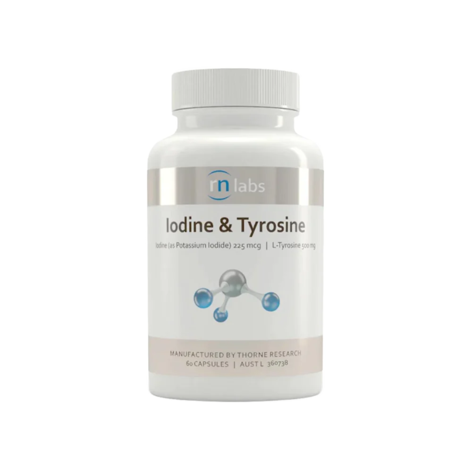 Iodine & Tyrosine 60 Capsules