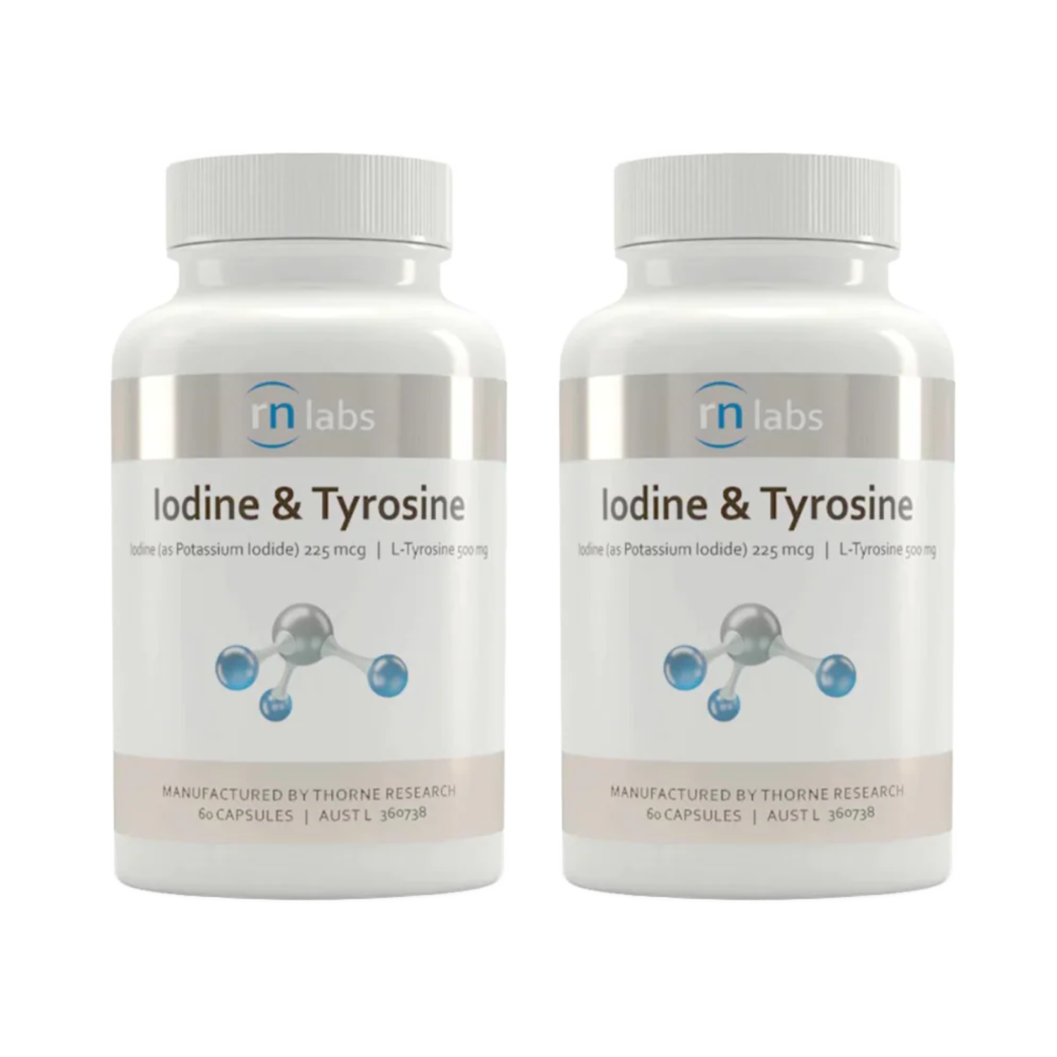 Iodine & Tyrosine 60 Capsules