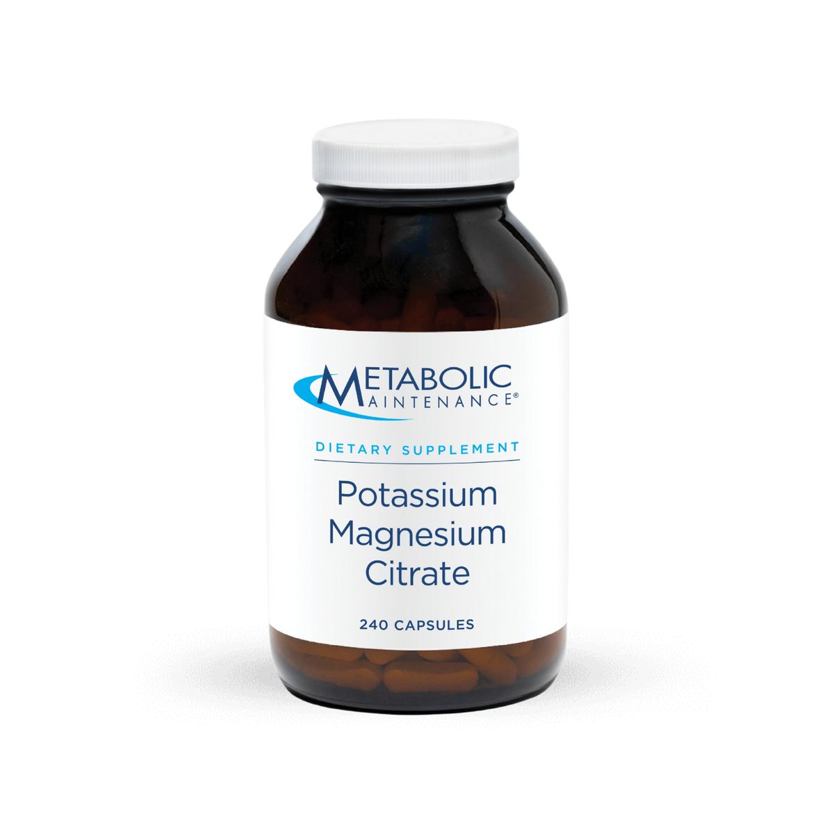 Metabolic Maintenance Potassium Magnesium Citrate 240 Capsules