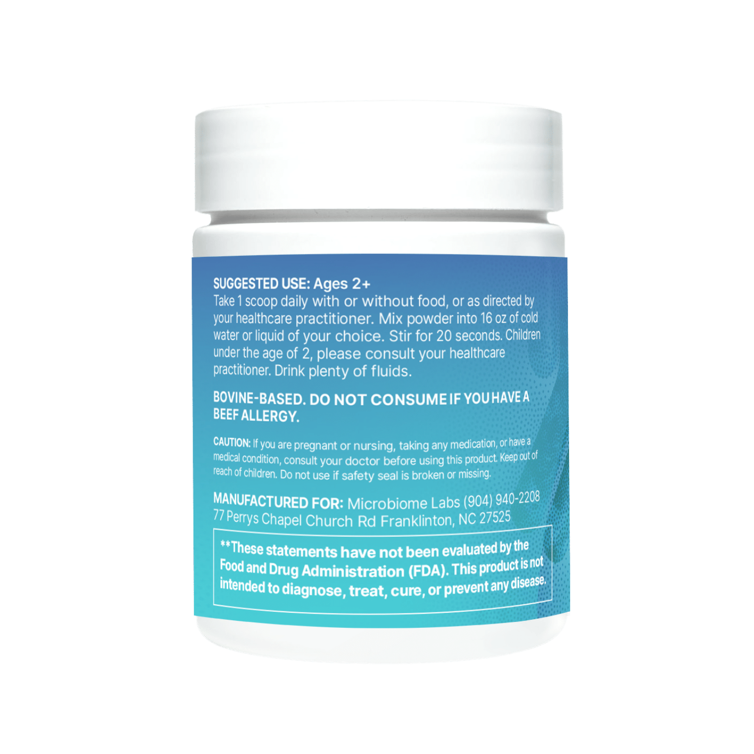 Microbiome Labs Mega IgG2000 Powder 60g