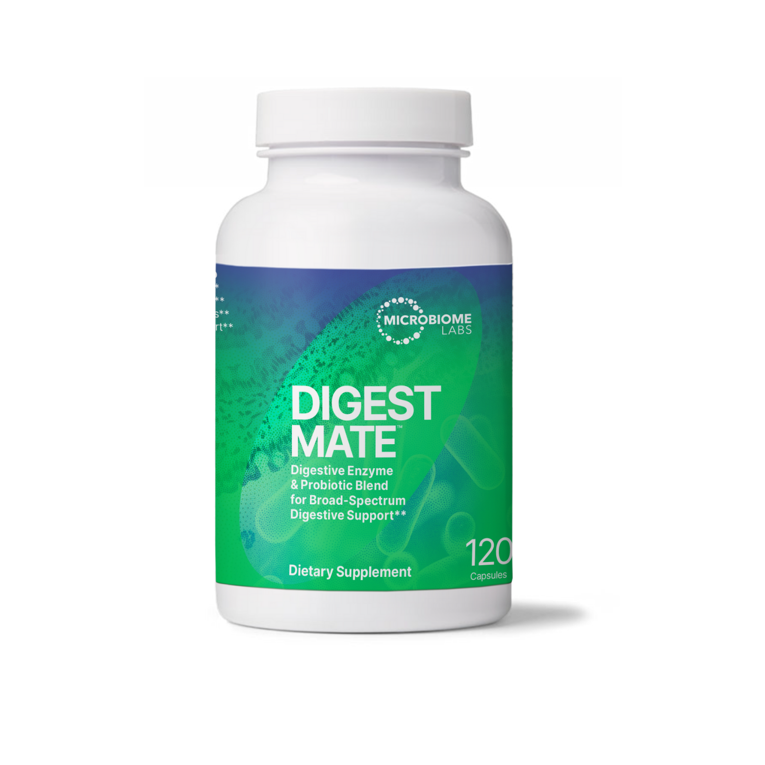 Microbiome Labs DigestMate 120 Capsules