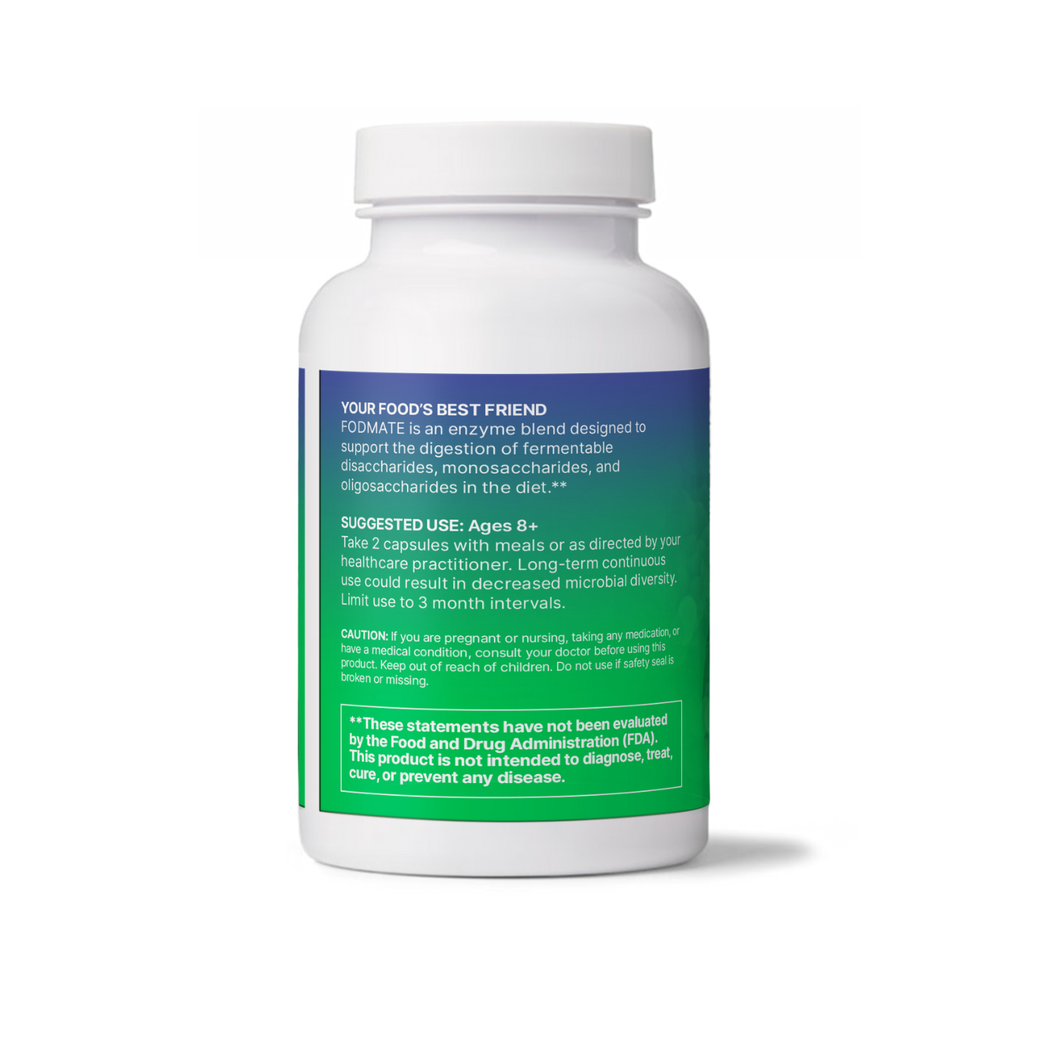 Microbiome Labs FODMATE 120 Capsules
