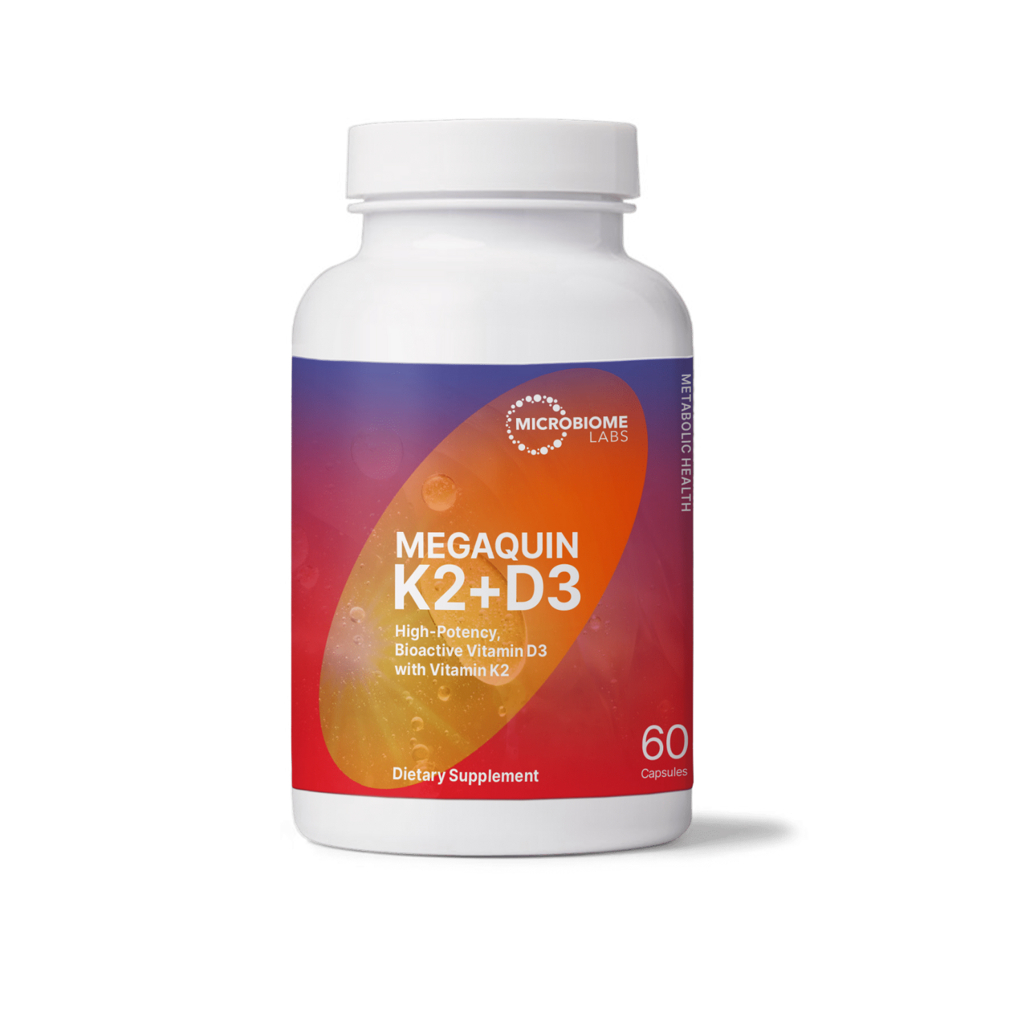Microbiome Labs MegaQuinD3 60 Capsules