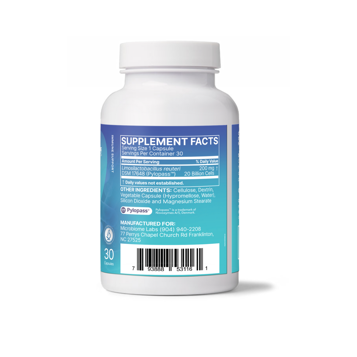 Microbiome Labs PyloGuard 30 Capsules